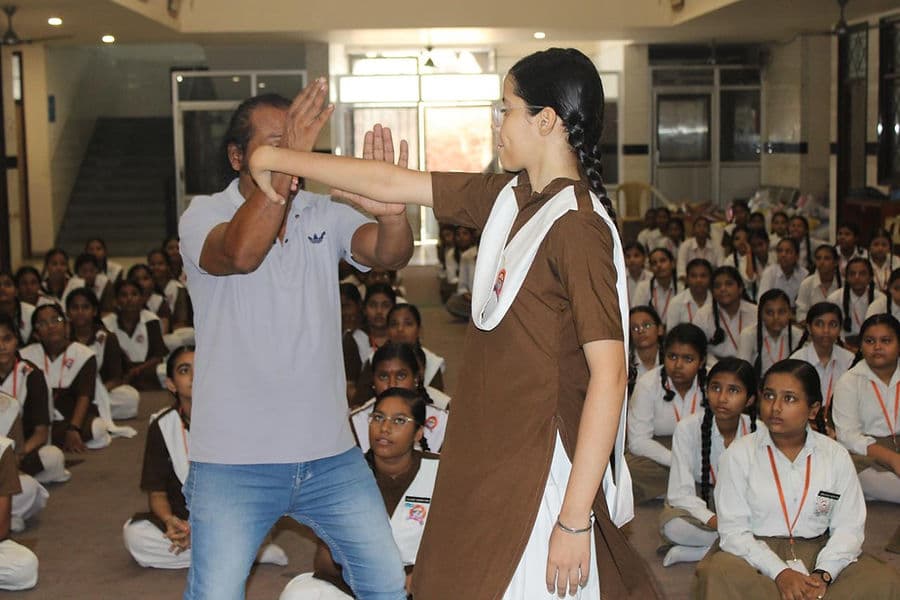Self Defense Seminar for BNSD Shiksha Niketan Balika Inter College 1